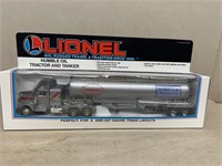 Lionel humble oil tractor and tanker perfect for