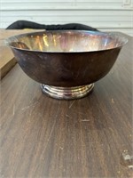 Silver plate bowl