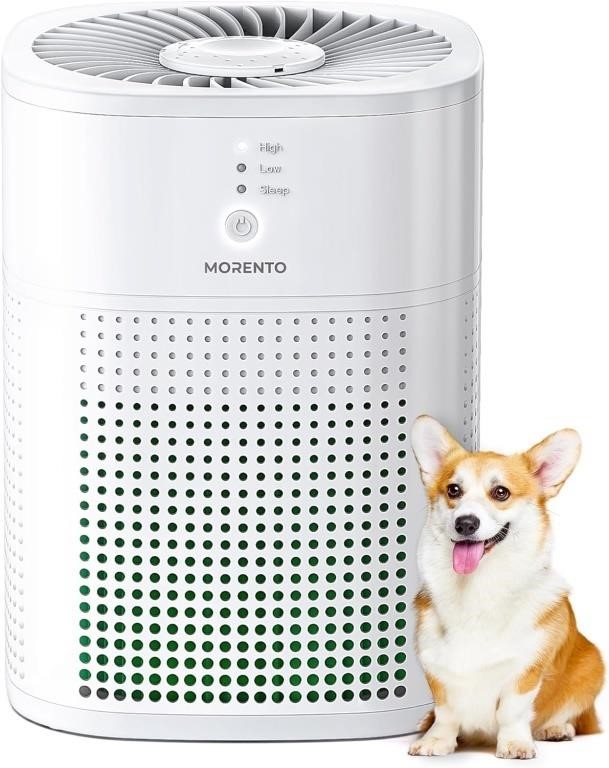 $80 MORENTO Air Purifiers for Bedroom Home True