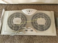 window fan double w thermostat