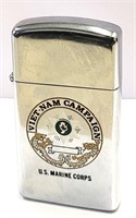Vintage 1978 Zippo Lighter US Marine Corps Vietnam