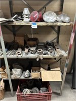 4-Shelves of Assorted Car Parts
