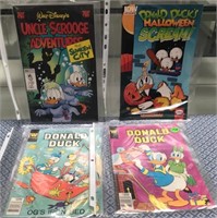 248 - 4 DISNEY DONAND DUCK COMIC BOOKS (A38)