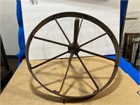 Vintage 20" Steel Wheel