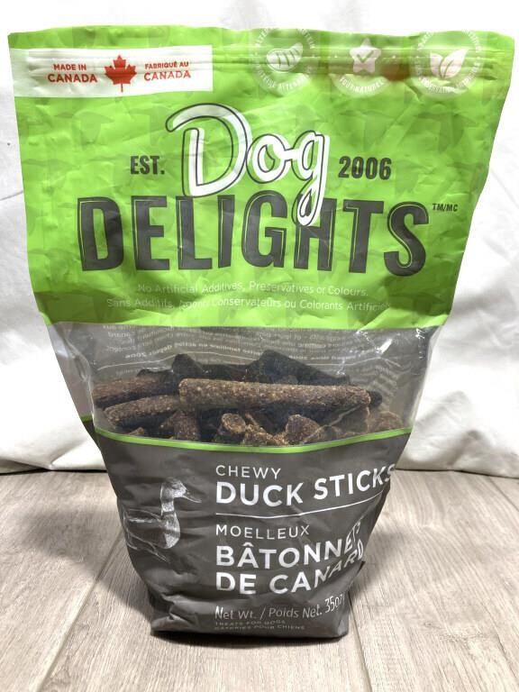 Dog Delights Chewy Duck Sticks (open Bag)