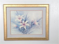 Donna Beaubien Framed Floral Print 31.5" x 25.5"