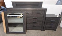 MATCHING NIGHTSTAND, DRESSER, & HEADBOARD