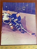 Red Kelly Autograph Photo