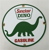 ANTIQUE PORCELAIN SINCLAIR DINO SIGN