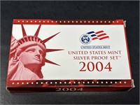 2004 US Mint Silver Proof Set