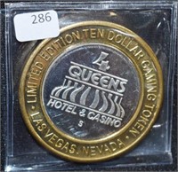 .999 SILVER $10 GAMING TOKEN