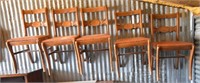 7- Vintage Wood Chairs