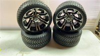 Golf Cart SS 215/35-12 Rims and Tires- Times 4