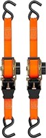 SMARTSTRAPS 10’ Ratchet Straps 2 Pack