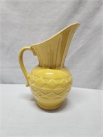 Pottery Pitcher Marked