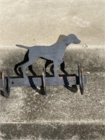Dog Iron Hanging Art