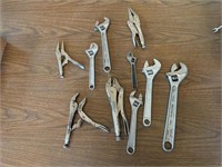 Crescent Wrenches, Vise Grips