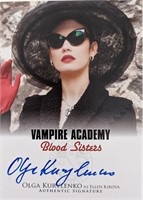 Vampire Academy Blood Sisters Signed Insert Card