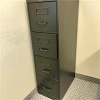 4 Drawer Metal  File Cabinet         (O# 49)