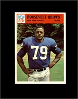 1966 Philadelphia #119 Roosevelt Brown EX-MT