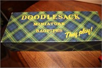 Vintage Doodlesack Miniture Bagpipes