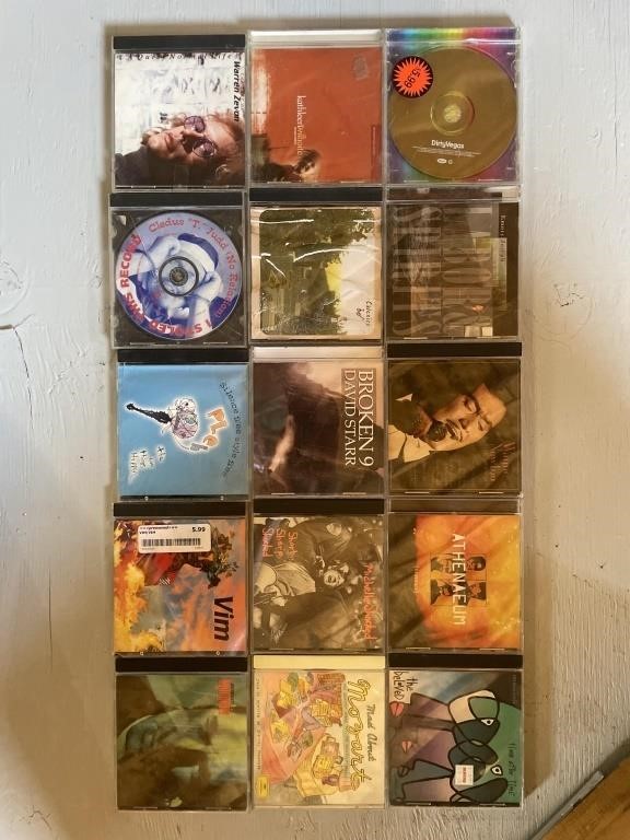 15 CDs