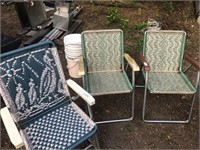 Macrame Lawn Chairs