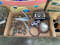 Antique Box Camera, Hood Ornament, Hose Bib, More