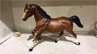 One marked Breyer USA molded plastic horse