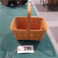 Longaberger Basket Signed