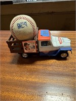 Crown Limited Edition Die Cast Truck & Baseball