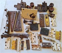 Vintage Door Hinges, Door Knobs & Parts