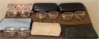Vintage Prescription Glasses w/ Cases