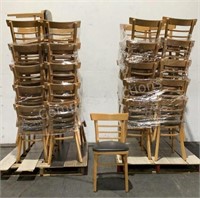 (42) Wooden Chairs