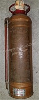 Vintage Foamite Brass Fire Extinguisher