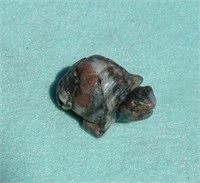 Carved Gemstone Turtle 1 1/2"