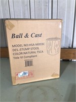 Ball & Cast Natural Stump Stool