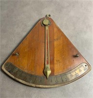 Vintage Ships Clinometer Balance Indicator