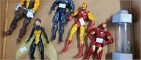 Lot of Iron Man/Marvel figures