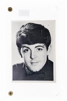 Vintage T.C.G. Beatles - Paul Mcartney Card - Sign