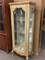 Hekman Footed Curio Cabinet with Shelves -