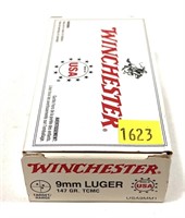 Box of 9mm Luger 147-grain TCMC Winchester