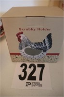 Rooster Scrubby Holder (Unopened)(R3)