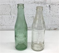 Vintage Dr Pepper and Mr. PIbb bottles