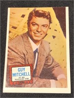 Topps Guy Mitchell collector card