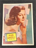 Topps Pier Angeli collector card