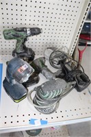 HITACHI Electric Tool Chargers/Work Light, Drills