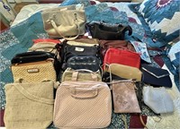 Large group of purses