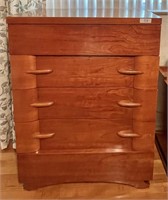 5-drawer mid century chest of drawers