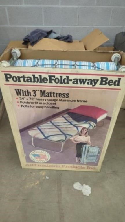 Portable Fold Away Bed